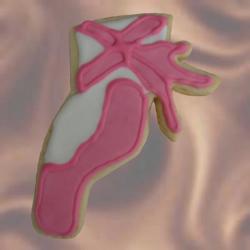 Ballet Slipper Cookie