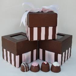 Pink and Brown Box of Chocolates