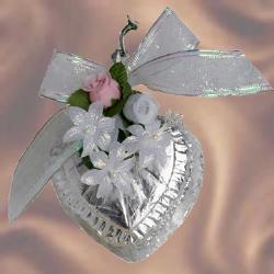 Foiled Chocolate Heart Box