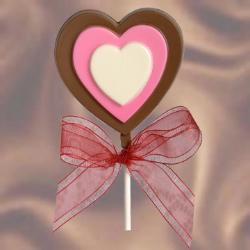 Chocolate Three Layer Heart