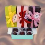 Colored Boxes of Chocolate