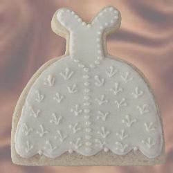 Wedding Dress Cookie